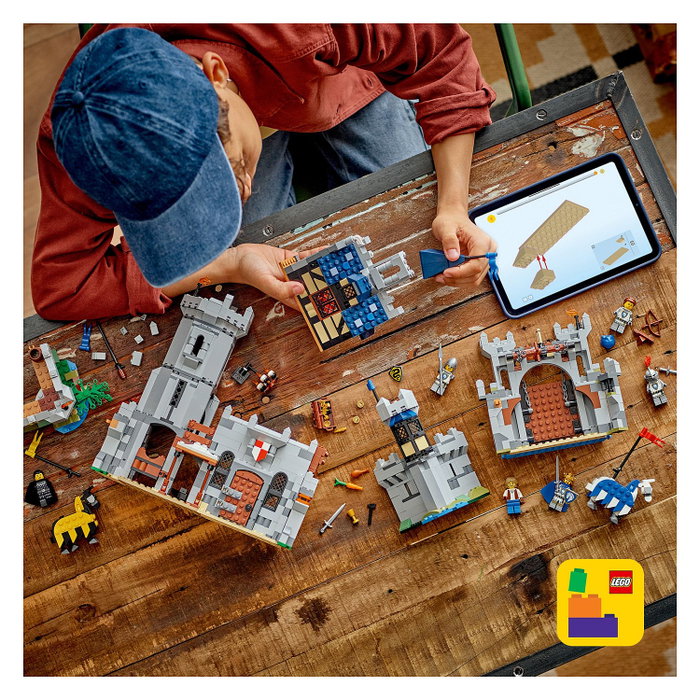 LEGO Creator 3-en-1 Castillo Medieval 31168, Juego de Construcción 1371 Piezas para Niños de 9+ Años LEGO Creator 3-en-1 Castillo Medieval 31168, Juego de Construcción 1371 Piezas para Niños de 9+ Años