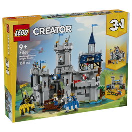 LEGO Creator 31168 Castillo Medieval de los Caballeros del Corcel 3 en 1