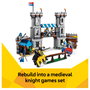 LEGO Creator 3-en-1 Castillo Medieval 31168, Juego de Construcción 1371 Piezas para Niños de 9+ Años
