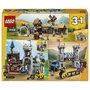 LEGO Creator 31168 Castillo Medieval de los Caballeros del Corcel 3 en 1