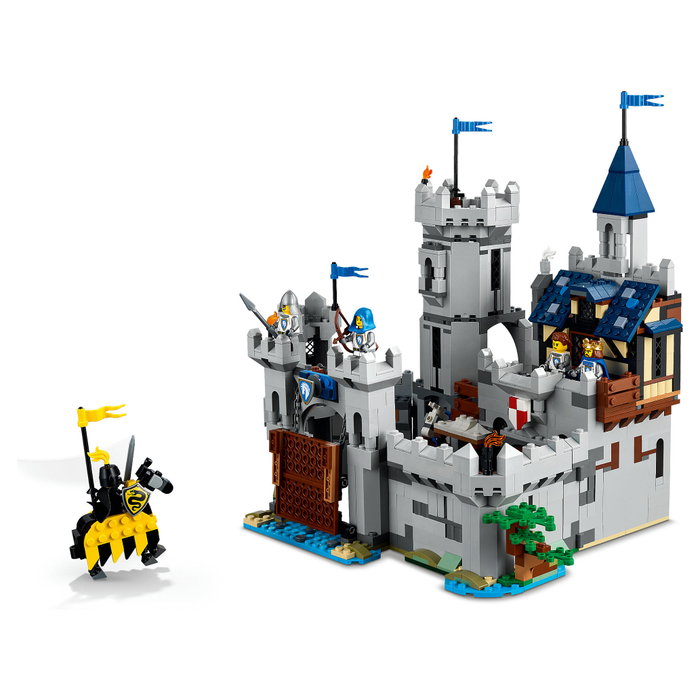 LEGO Creator 3-en-1 Castillo Medieval 31168, Juego de Construcción 1371 Piezas para Niños de 9+ Años LEGO Creator 3-en-1 Castillo Medieval 31168, Juego de Construcción 1371 Piezas para Niños de 9+ Años