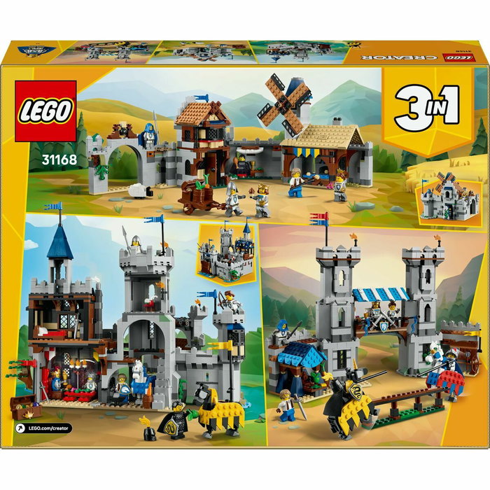 LEGO Creator 3-en-1 31168 Castillo Medieval de los Caballeros del Corcel