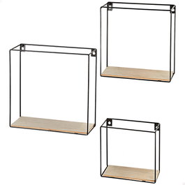 MAX HOME-SET 3 estanterías de pared