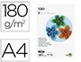 Liderpapel Cartulina Lila A4 180g/m2 Paquete de 100 Hojas
