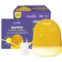 Morphée MOR3770040227022 Despertador Infantil Sunny con Luz Nocturna y 365 Descubrimientos de Audio, Amarillo