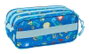Safta Bolso Escolar Portatodo Triple - Paw Patrol Pups Rule - 3 Cremalleras - Dimensiones 100x80x215 mm