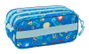 Safta Bolso Escolar Portatodo Triple - Paw Patrol Pups Rule - 3 Cremalleras - Dimensiones 100x80x215 mm