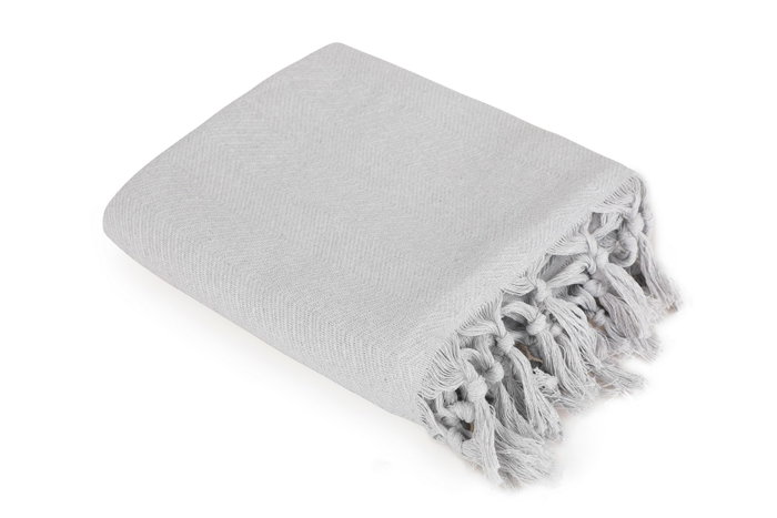 L'essentiel linge de maison Funda de Sofá Asya Light Grey 115 x 200 cm