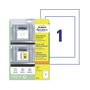 AVERY Zweckform Etiquetas de soporte 160,0 x 220,0 mm