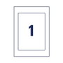 AVERY Zweckform Etiquetas de soporte 160,0 x 220,0 mm