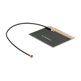 DeLOCK Antena Interna LTE, 2.0-3.5 dBi, 15 cm, Conectores MHF I e I-PEX, Referencia 88981, para Frecuencias 0.791-0.96 / 1.71-2.17 / 2.5-2.7 GHz