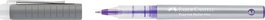 FABER-CASTELL Free Ink Tintenroller Gris 0.7 mm Violeta