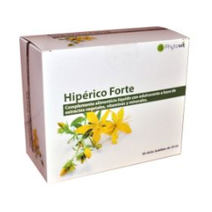 Phytovit Hipérico Forte 30 Cápsulas Complemento Alimenticio para Estados de Ánimo y Vitalidad Phytovit Hipérico Forte 30 Cápsulas Complemento Alimenticio para Estados de Ánimo y Vitalidad