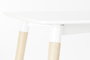 DKD Home Decor Mesa Comedor Shenglong basics Scandi urban Blanco 120 x 80 x 74 cm