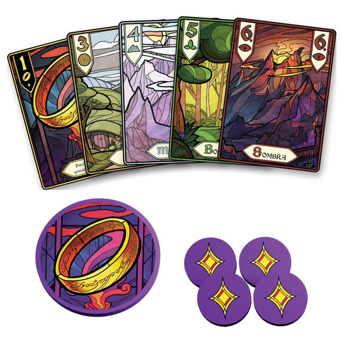 Asmodee La Comunidad del Anillo: El juego de bazas