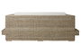 DKD Home Decor Indo 1c25 Sofá Natural 192 x 105 x 63 cm Set 3 Piezas Fibra Teca