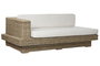 DKD Home Decor Indo 1c25 Sofá Natural 192 x 105 x 63 cm Set 3 Piezas Fibra Teca