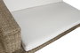 DKD Home Decor Indo 1c25 Sofá Natural 192 x 105 x 63 cm Set 3 Piezas Fibra Teca