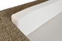 DKD Home Decor Indo 1c25 Sofá Natural 192 x 105 x 63 cm Set 3 Piezas Fibra Teca