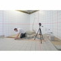 Bosch Professional GLL 3-80 Nivel láser de líneas cruzadas con líneas rojas (versión de batería)