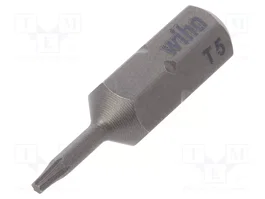 WIHA Punta de destornillador Torx® TX05 1/4 pulgada 25 mm
