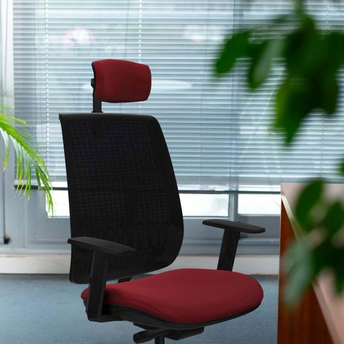 PIQUERAS Y CRESPO Alares Silla de Oficina con Mecanismo Traslack Malla Negra y Asiento Amarillo PIQUERAS Y CRESPO Alares Silla de Oficina con Mecanismo Traslack Malla Negra y Asiento Amarillo