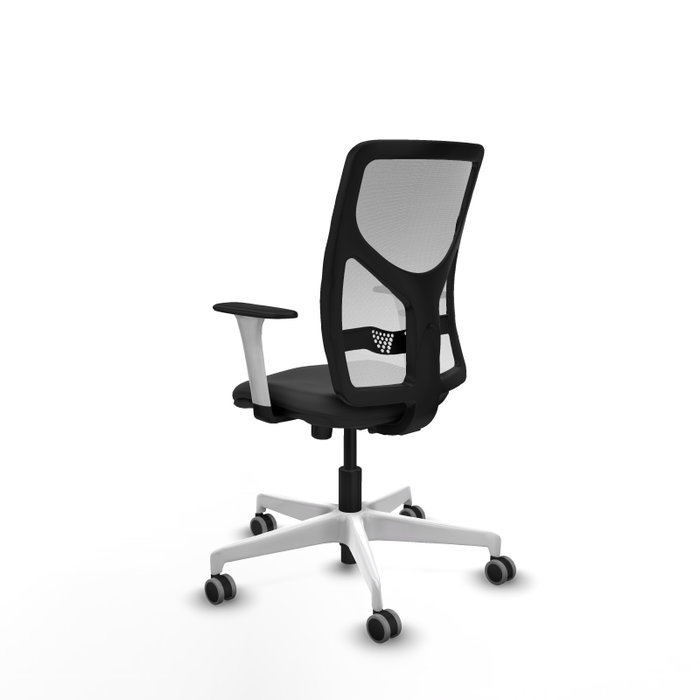 PIQUERAS Y CRESPO Silla de oficina Motilla con mecanismo Sincro, Gris oscuro y Blanco PIQUERAS Y CRESPO Silla de oficina Motilla con mecanismo Sincro, Gris oscuro y Blanco