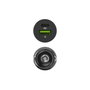 Green Cell GC PowerRide Nano38 Cargador para Coche 38W USB-C y USB-A Negro
