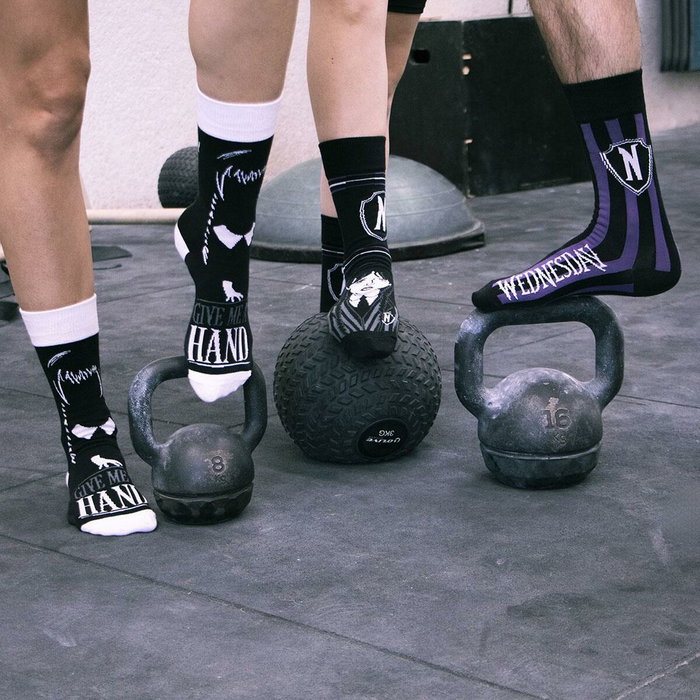 Cerdá Pack de 3 Calcetines Wednesday Talla 36-43