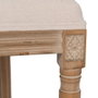 Ixia Silla de Salón Madera y Ratán Natural-Blanco