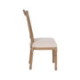 Ixia Silla de Salón Madera y Ratán Natural-Blanco