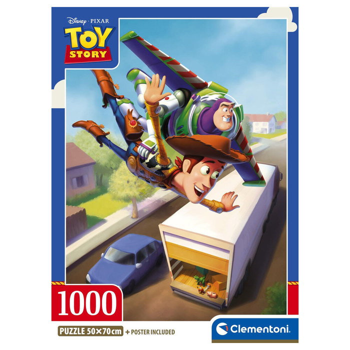 Clementoni Rompecabezas Compacto Toy Story 1000 piezas