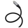 ADATA CACCU3-100W-100AN-BK Cable USB Tipo-C de Carga Magnética Nylon Trenzado 100W USB PD 3.0 10 Gbps Negro 1 m