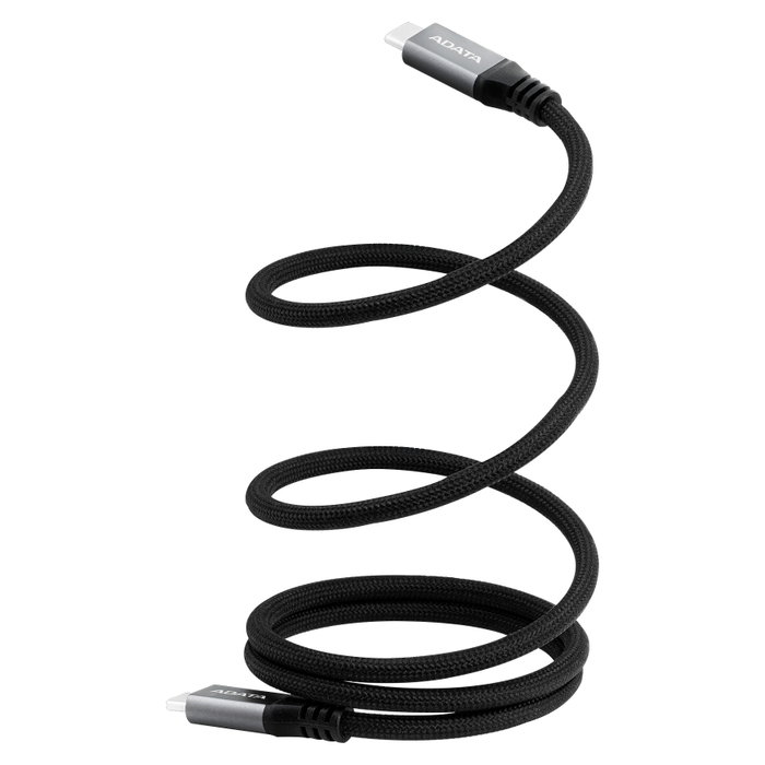 ADATA Cable USB-C a USB-C CACCU3-100W-100AN-BK Negro 1 m