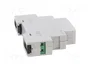 F&F Transductor de señales analógicas 0÷10VDC para raíl DIN
