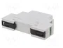 F&F Transductor de señales analógicas 0÷10VDC para raíl DIN