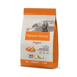 Affinity Nature's Variety Dog Ng Adult Med-Max Salmón Pienso para Perros Adultos de Raza Mediana y Maxi con Salmón 10 kg