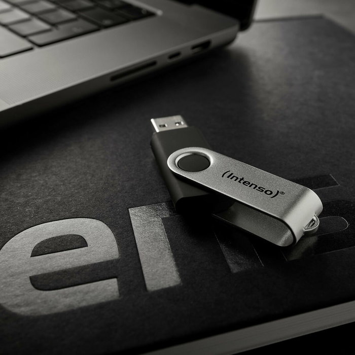 Intenso Memoria USB Office Line 256 GB USB-A Plateado/Negro Intenso Memoria USB Office Line 256 GB USB-A Plateado/Negro