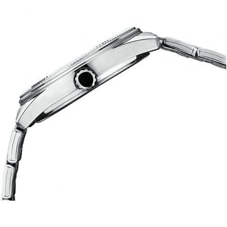 Casio Reloj de Hombre con Brazalete de Acero Inoxidable, Indicación de Fecha, Resistencia al Agua 5 Bares y Pila de 3 Años