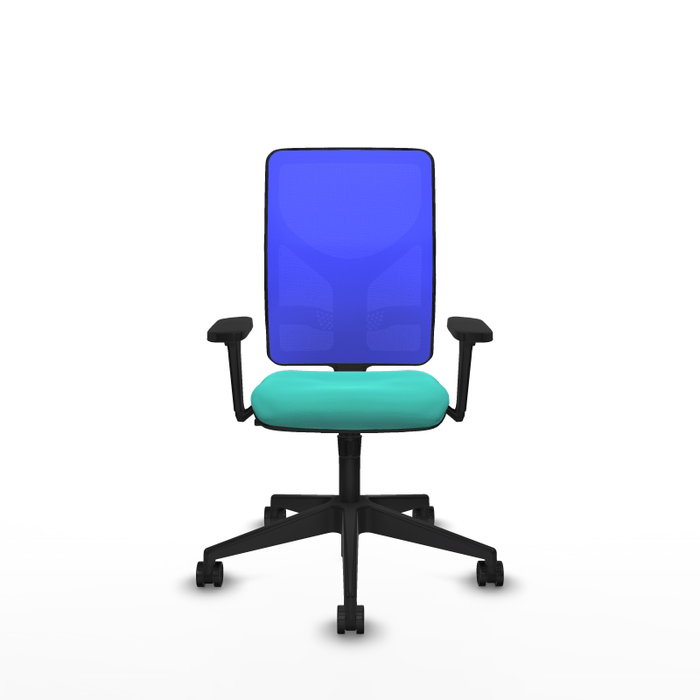 PIQUERAS Y CRESPO Silla de oficina Motilla con mecanismo Sincro, Azul y Turquesa PIQUERAS Y CRESPO Silla de oficina Motilla con mecanismo Sincro, Azul y Turquesa