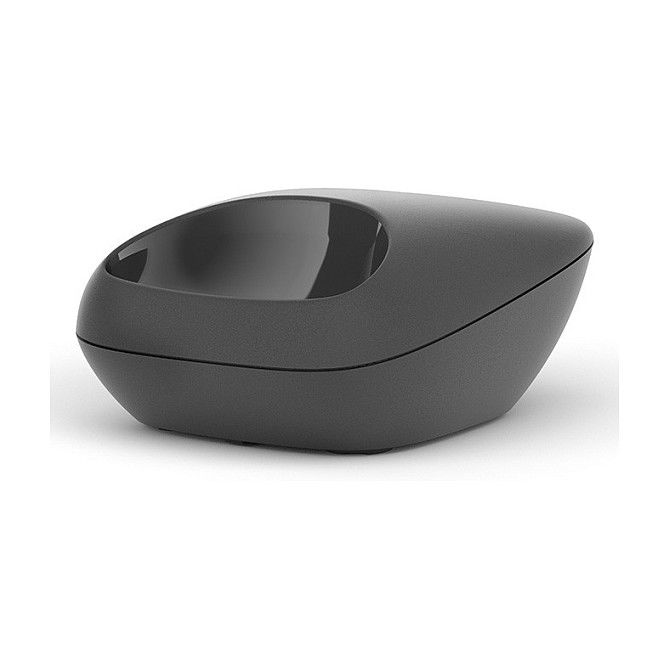 Gigaset AS690A Teléfono DECT/Analógico Inalámbrico con Contestador, Pantalla 2", 100 Entradas, Identificador de Llamadas, Negro