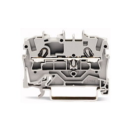 WAGO 2002-1201 Bornera de paso de 2 conductores, 2,5 mm²
