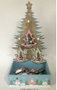 DKD Home Decor Adorno Colgante Navidad Fantasia Madera (12 Unidades)