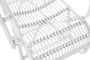 DKD Home Decor Butaca Balines Blanco Ratán Hecho a mano 85 x 85 x 75 cm