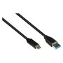 GoodConnections Alcasa 2831-AC010S Cable USB 3.2 Gen 2 USB-A a USB-C 10 Gbps, Negro, 1 Metro