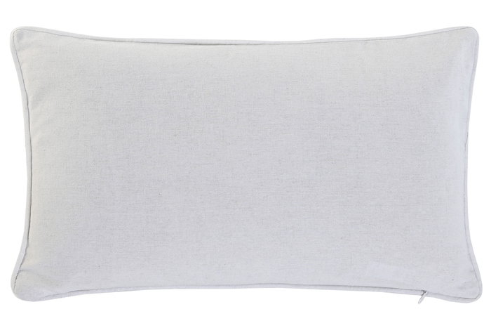 DKD Home Decor Cojín Urban Basic Colors Crudo 8 x 30 x 50 cm Algodón/Poliéster