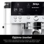 Ninja ES601EU Luxe Café Premier Máquina espresso con molinillo integrado, 9 bar, espumador de leche, 1650W, negro/acero inoxidable