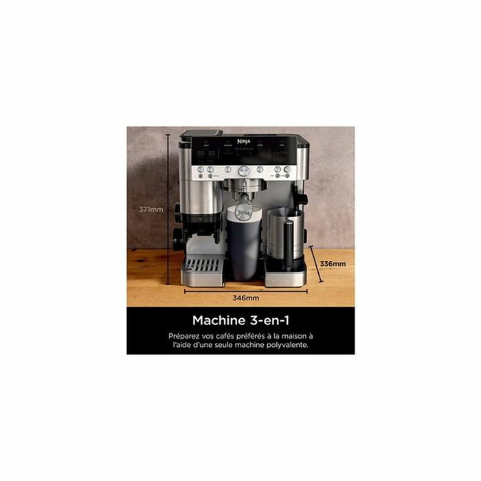 Ninja ES601EU Luxe Café Premier Negro y Plata