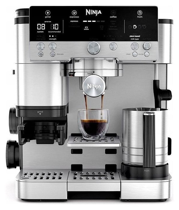 Ninja ES601EU Luxe Café Premier Negro y Plata