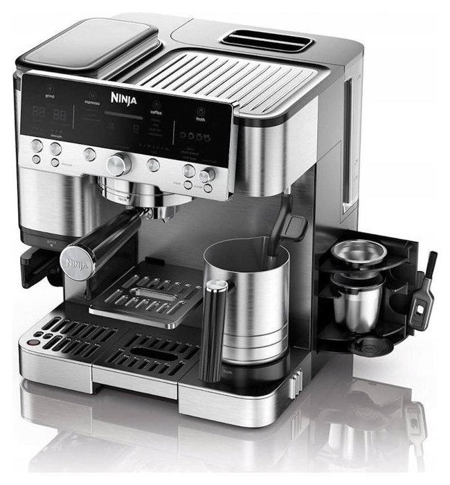 Ninja ES601EU Luxe Café Premier Negro y Plata